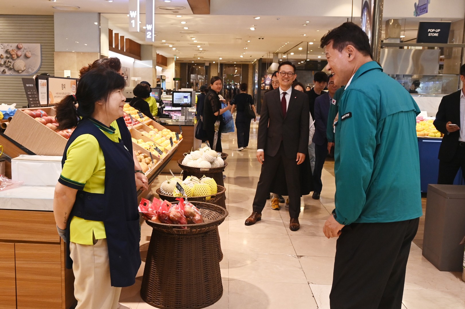 롯데백화점 센텀시티점 식품관 현장점검 10