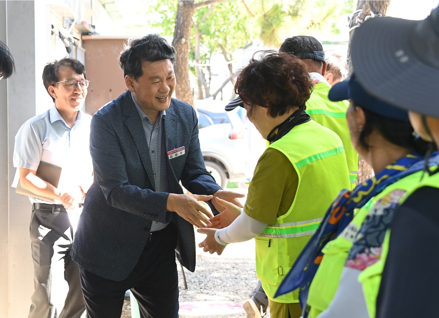해수욕장 유관기관 근무자 격려 29