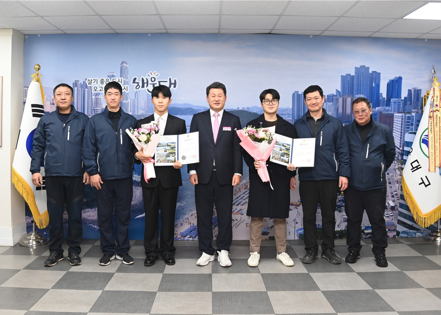 퇴직도로관리원 퇴직자 공로패 수여식 1