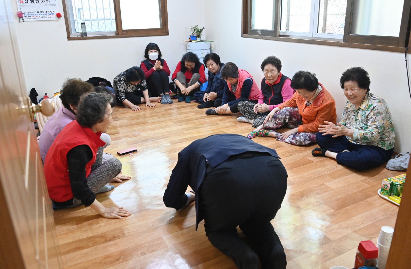 경로당 방문(반여동) 16