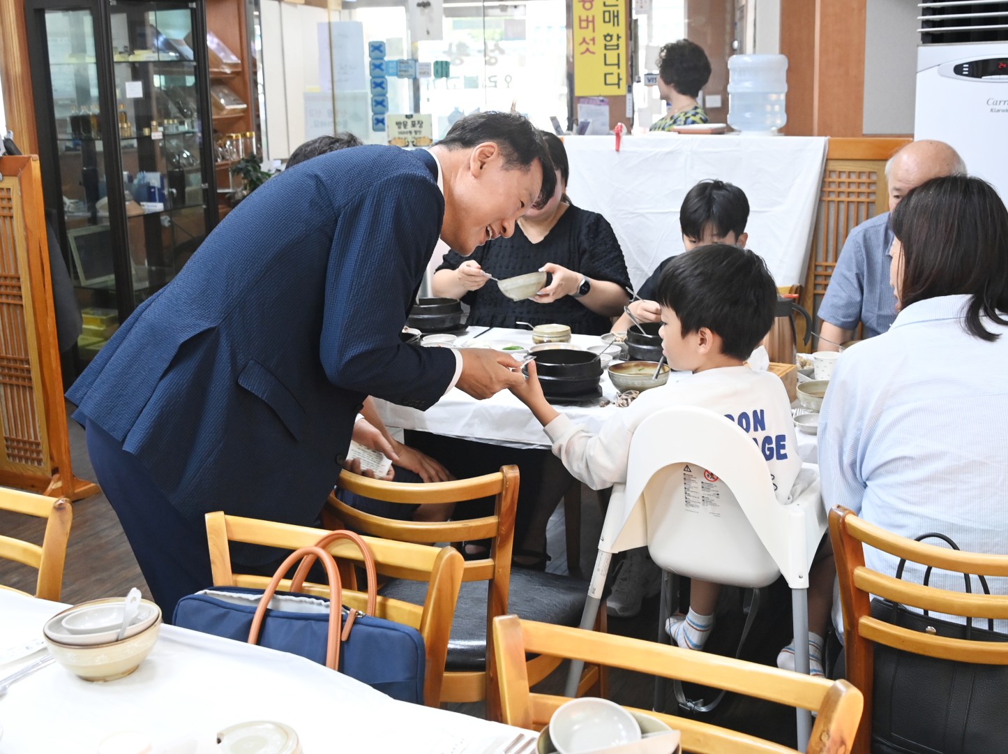 좌4동 효나눔 경로잔치(상황삼계탕) 7