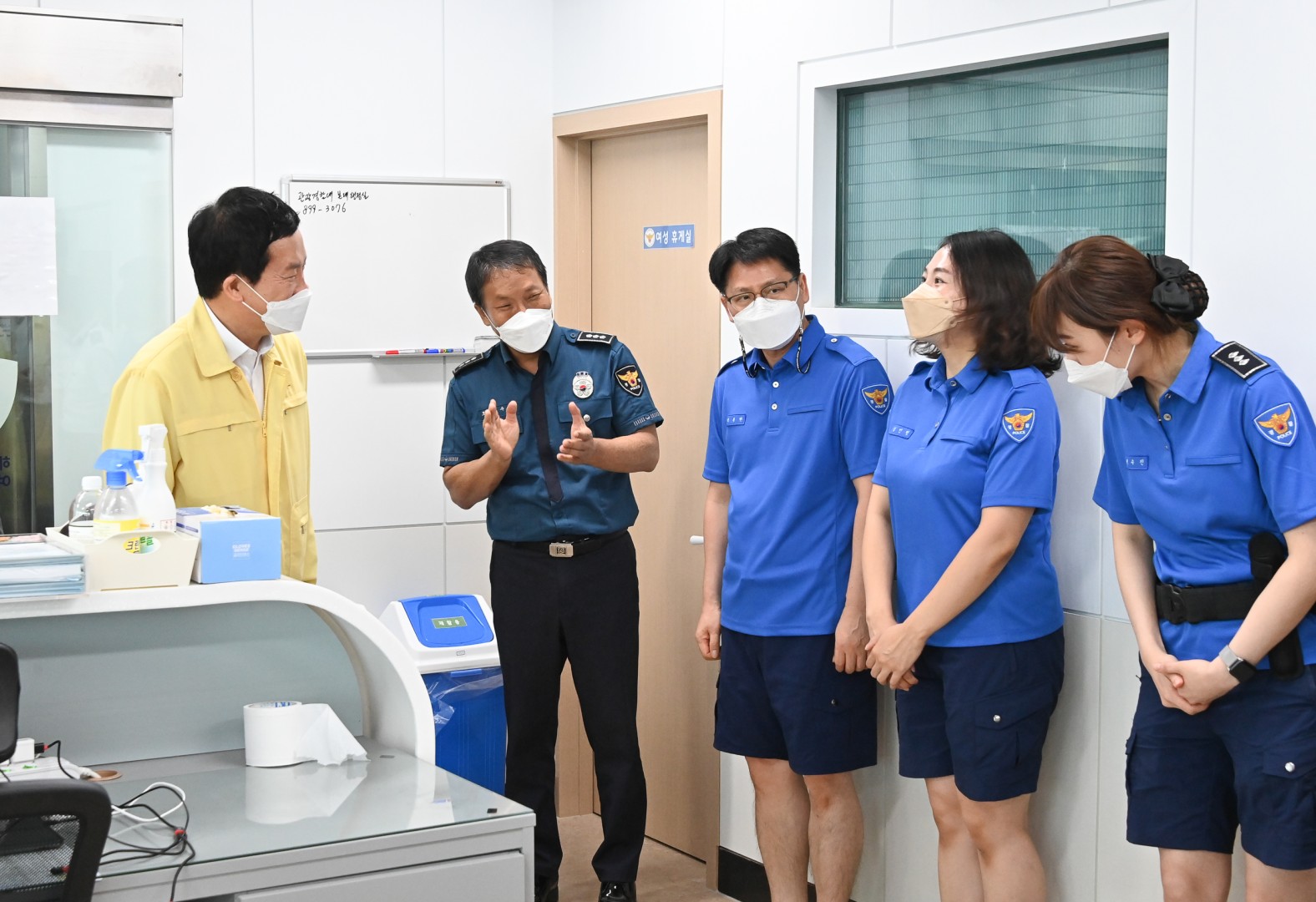 부산광역시장 방역점검 24