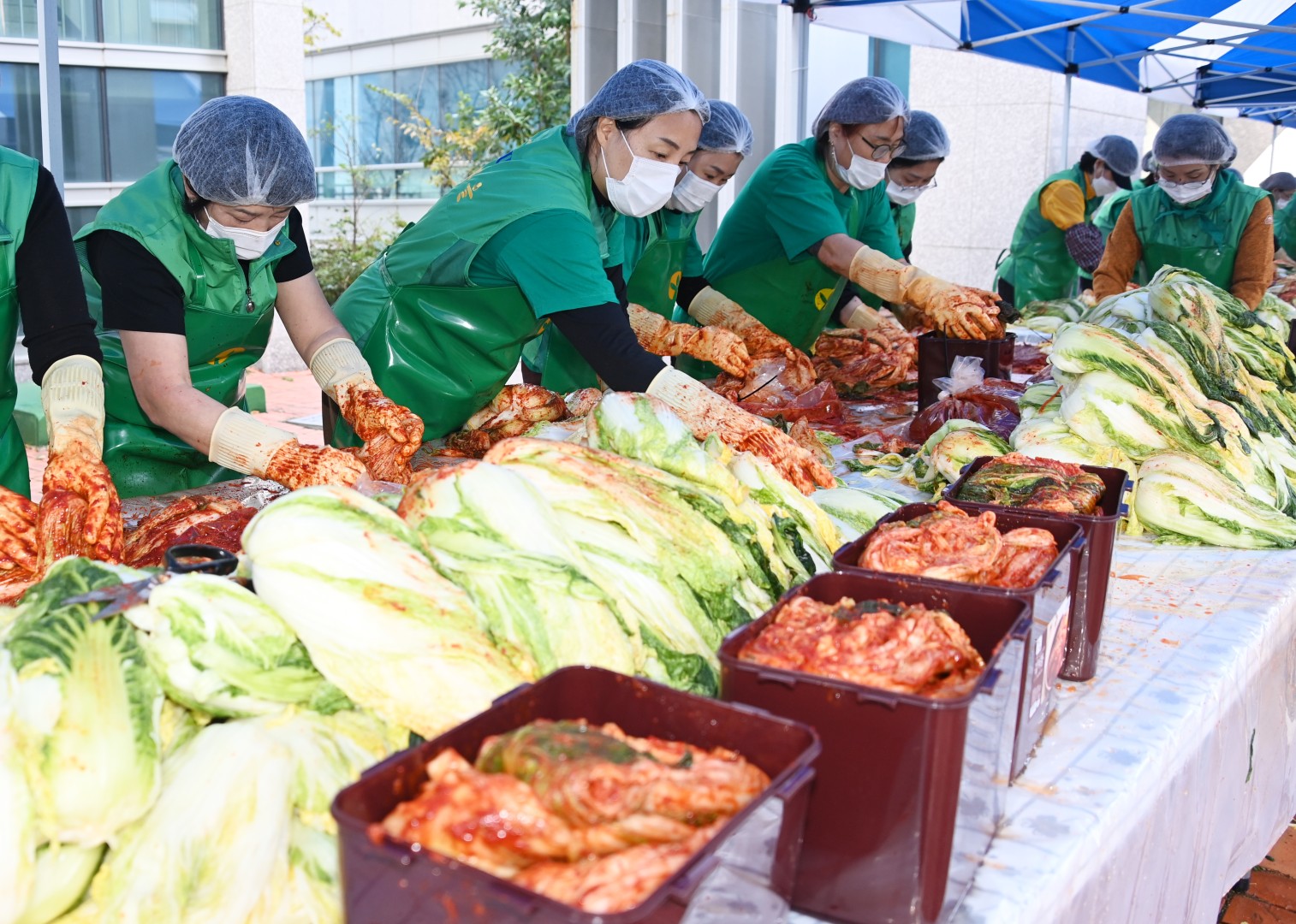 새마을부녀회 김장 나눔 행사 3