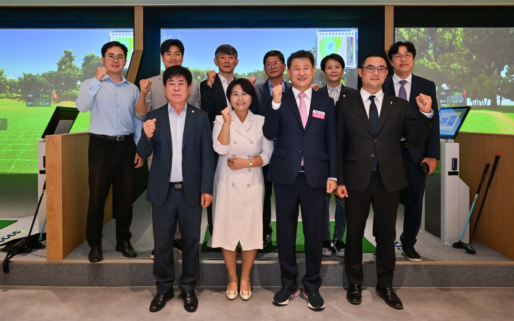 해운대복지관 스크린파크골프장 개소식 14