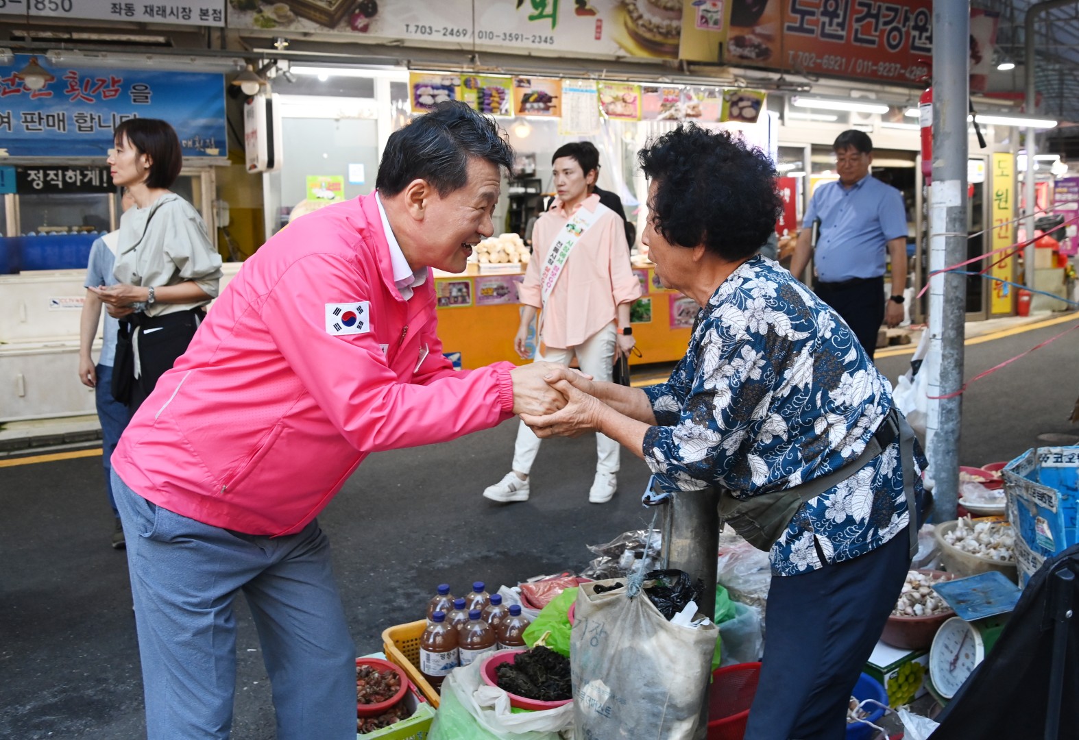추석맞이 전통시장 방문(좌동재래시장) 20