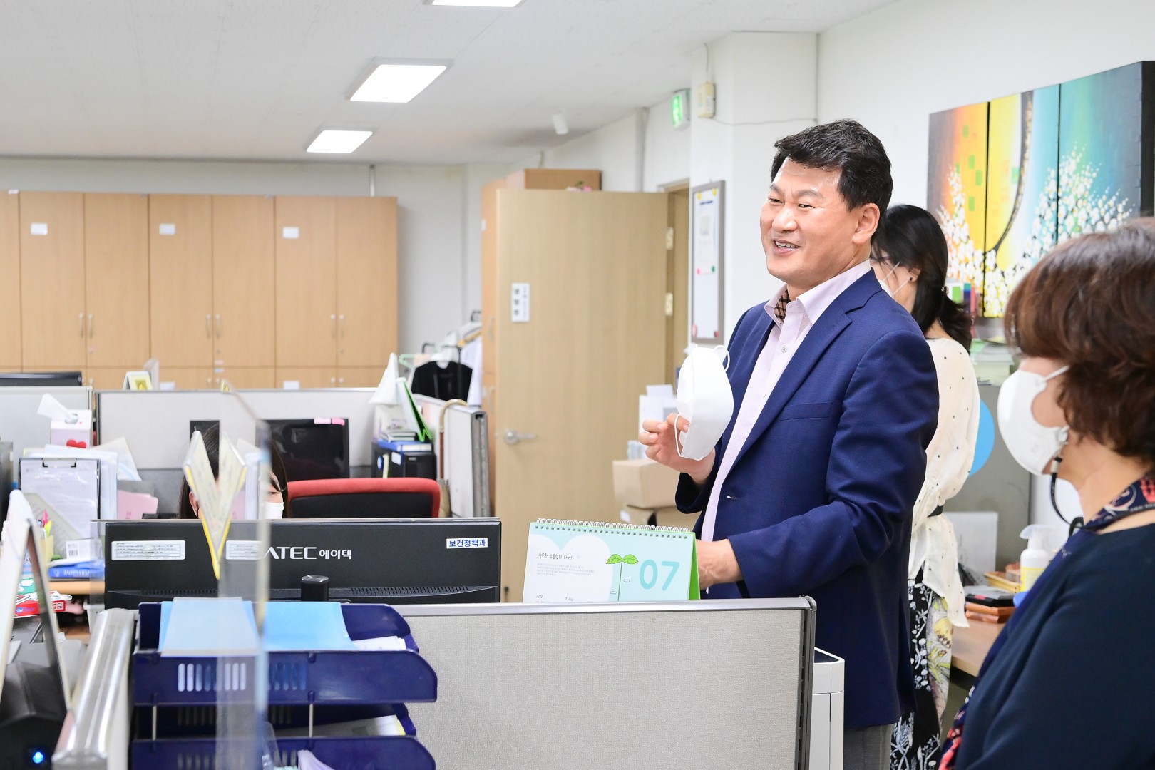 해운대 보건소 격려방문 2