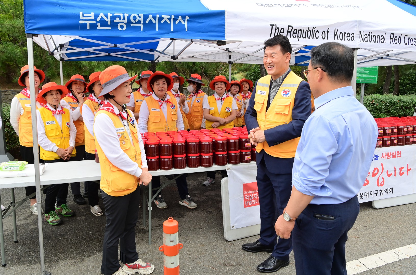 적십자봉사회 수제고추장 나눔행사 4