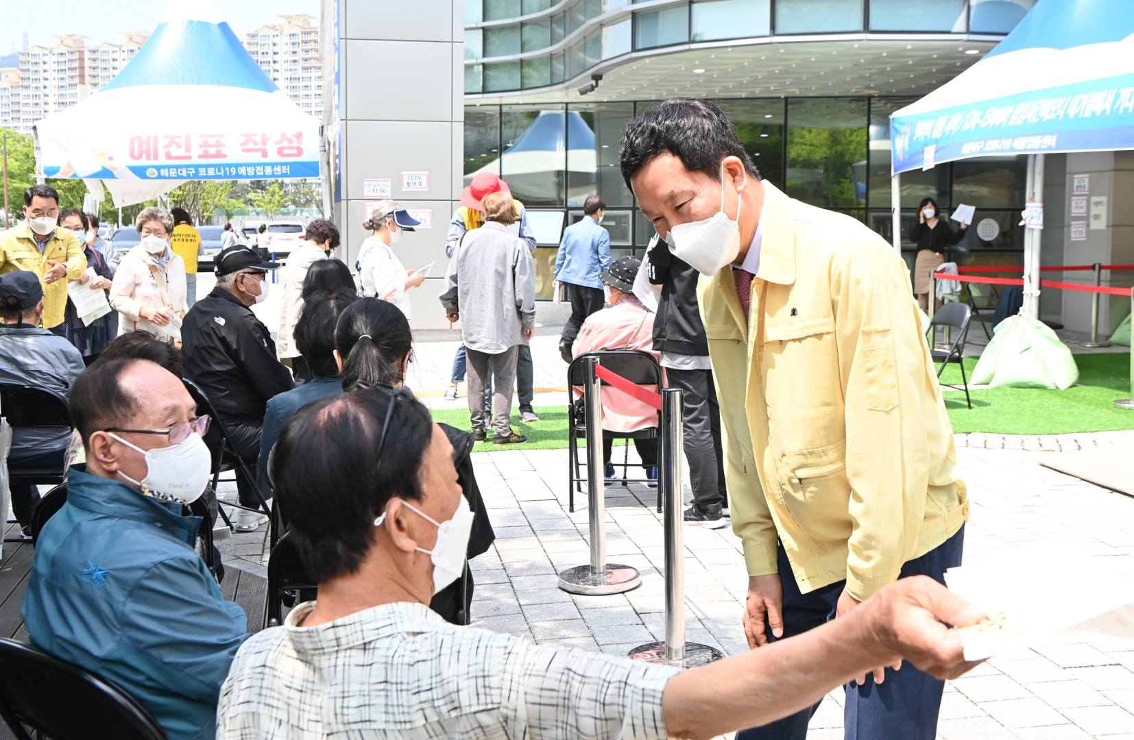 코로나접종센터 현장방문 16