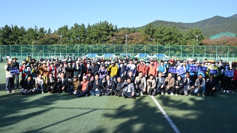 구청장배 구군초청 그라운드 골프대회