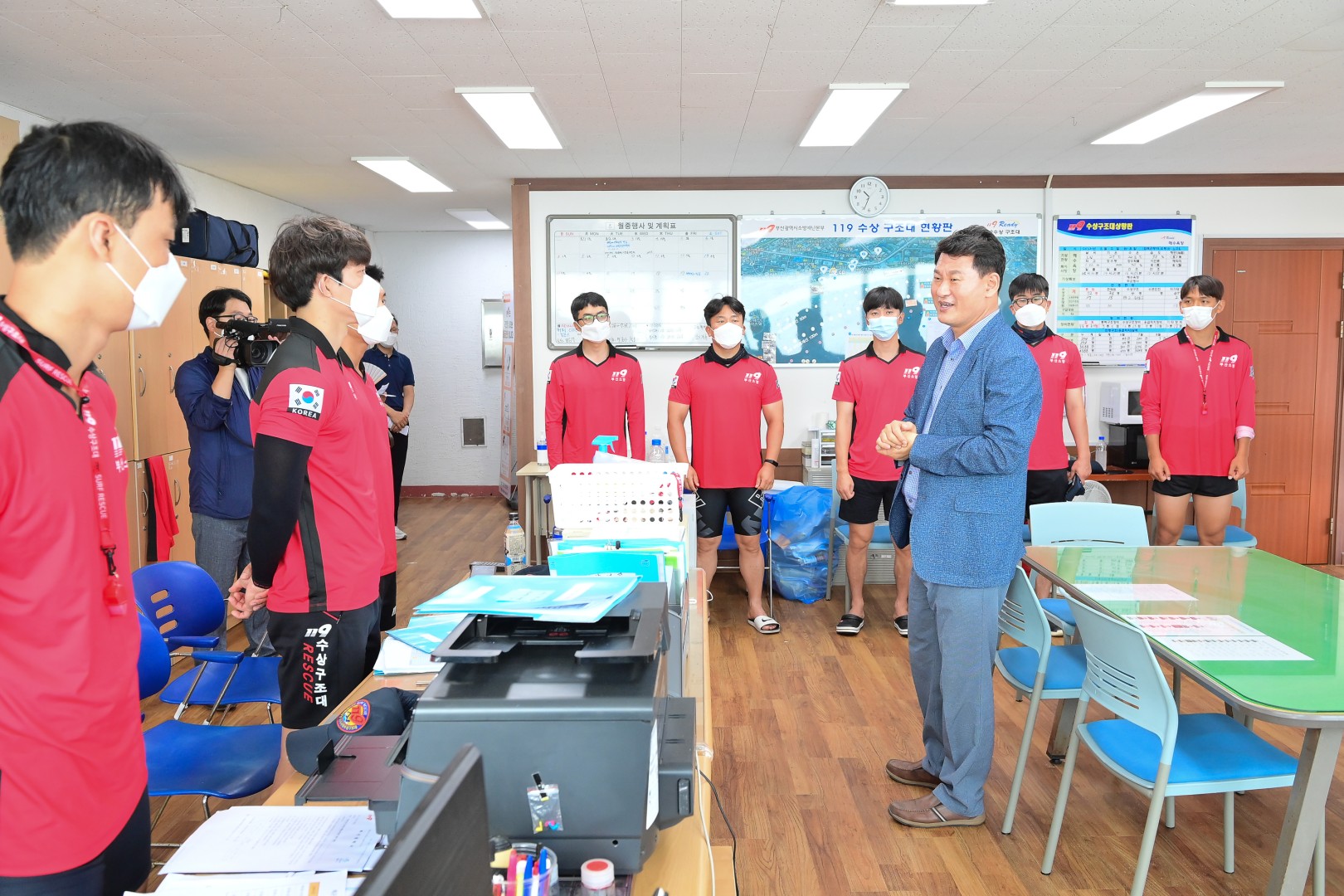 해수욕장 근무자 격려방문 12