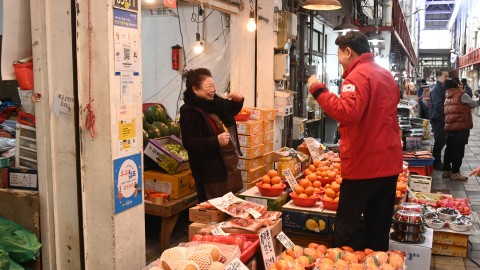 전통시장 방문(반송큰시장, 반송골목시장)