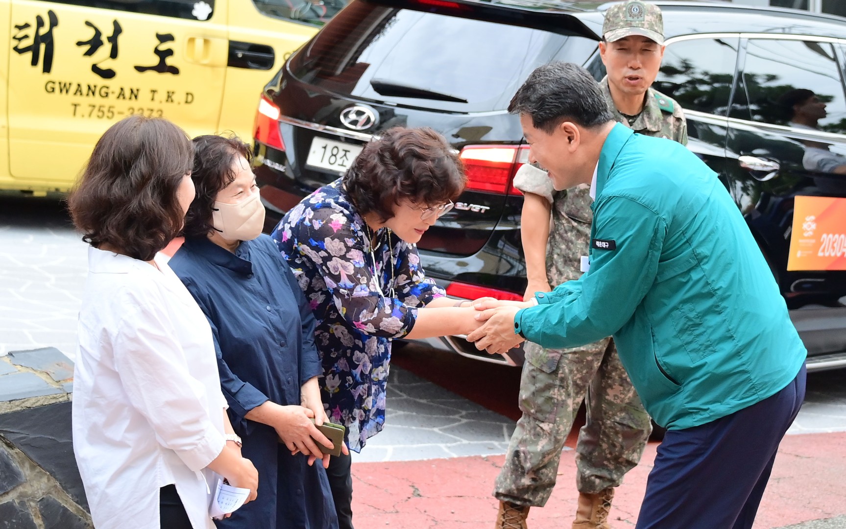 예비군 훈련 방문 격려 7