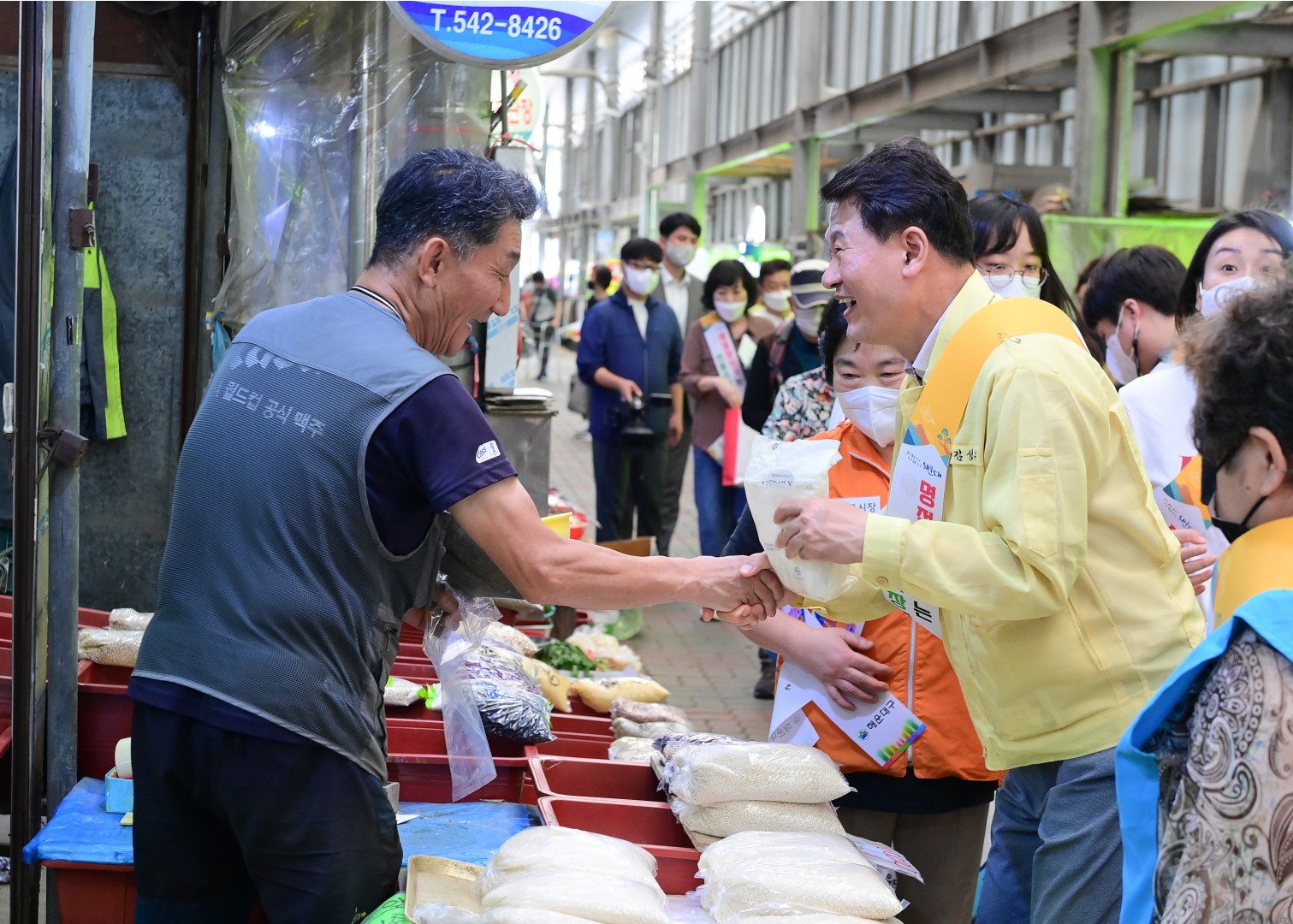 전통시장 방문 10