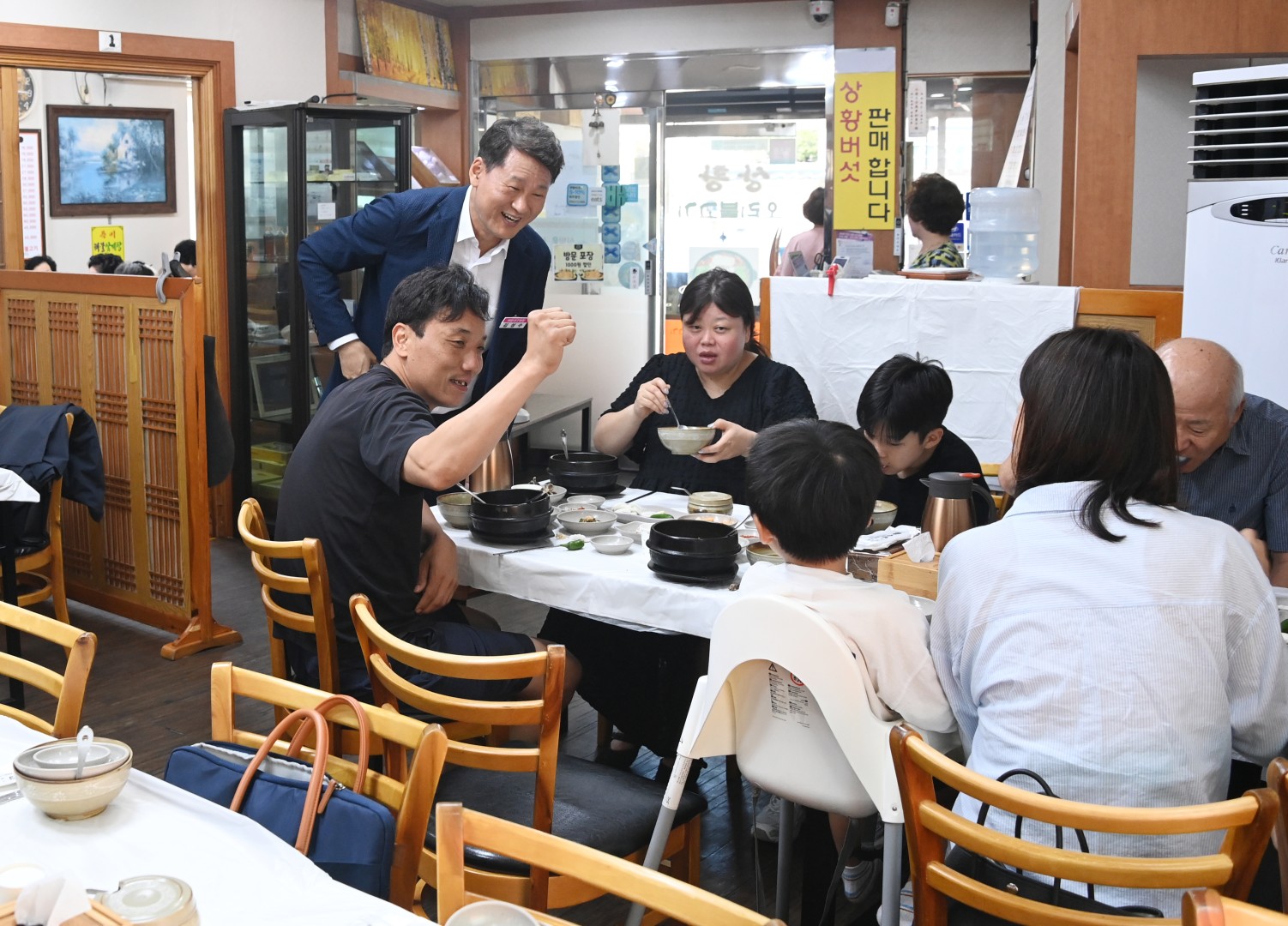 좌4동 효나눔 경로잔치(상황삼계탕) 6