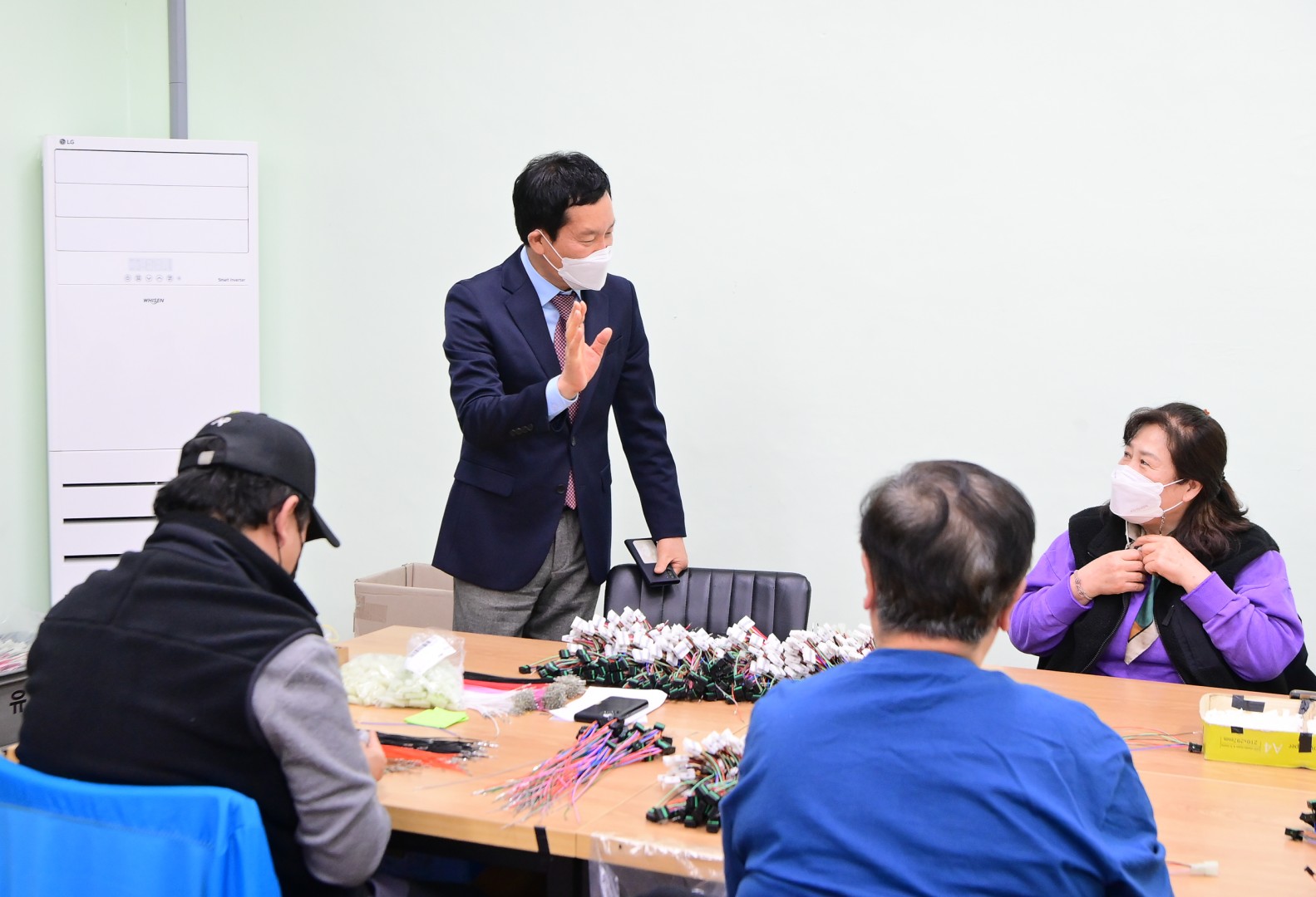 자활근로사업장 방문 1