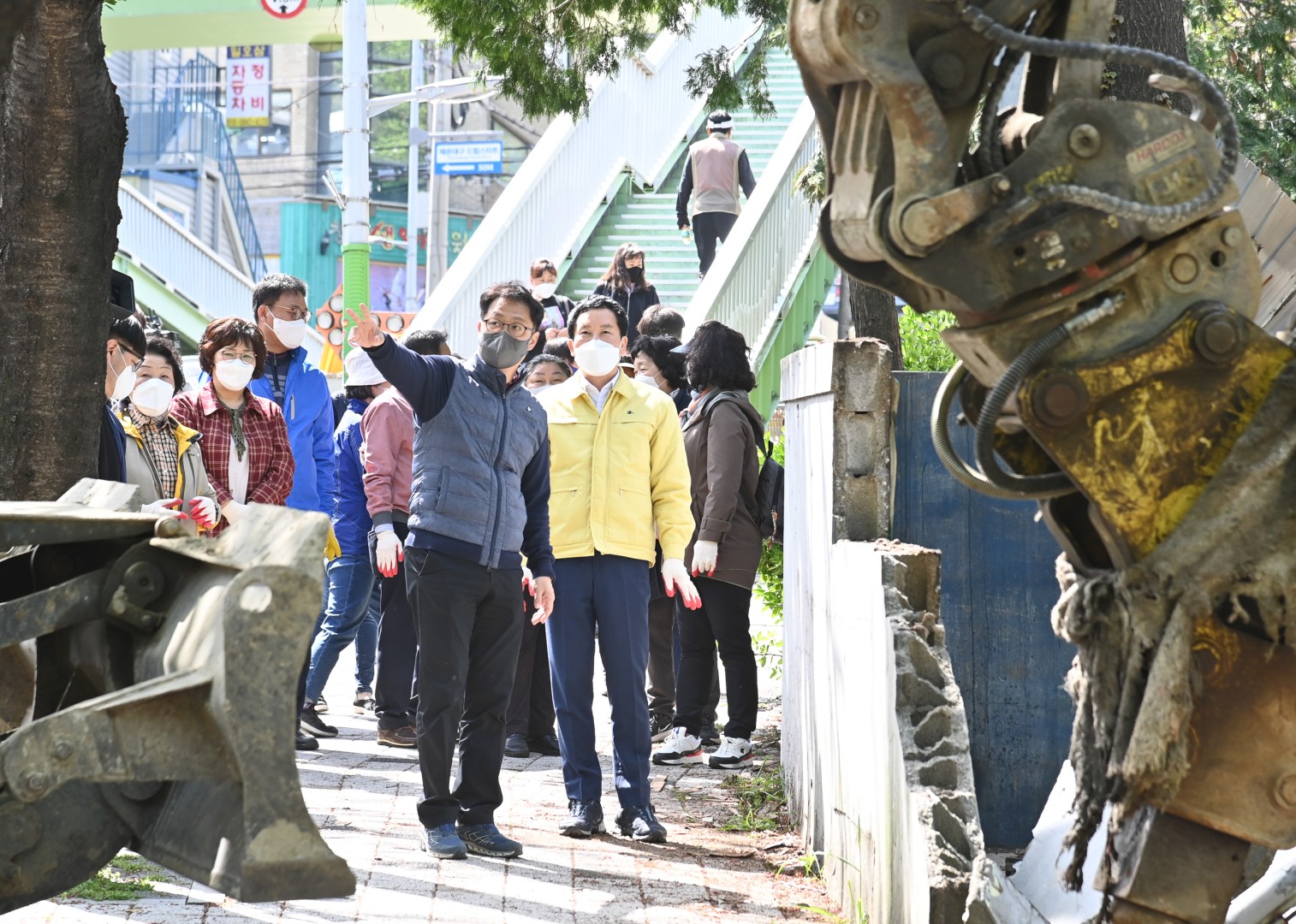 반여3동 노후시설물 및 불결지 정비 30