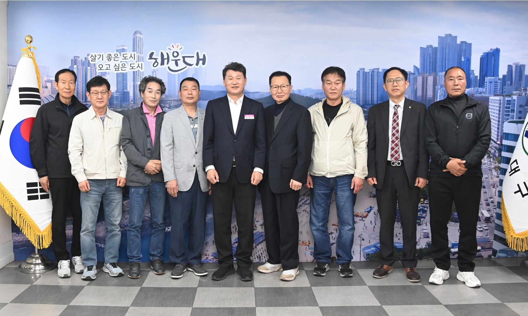 반송큰시장 상인회 방문 2