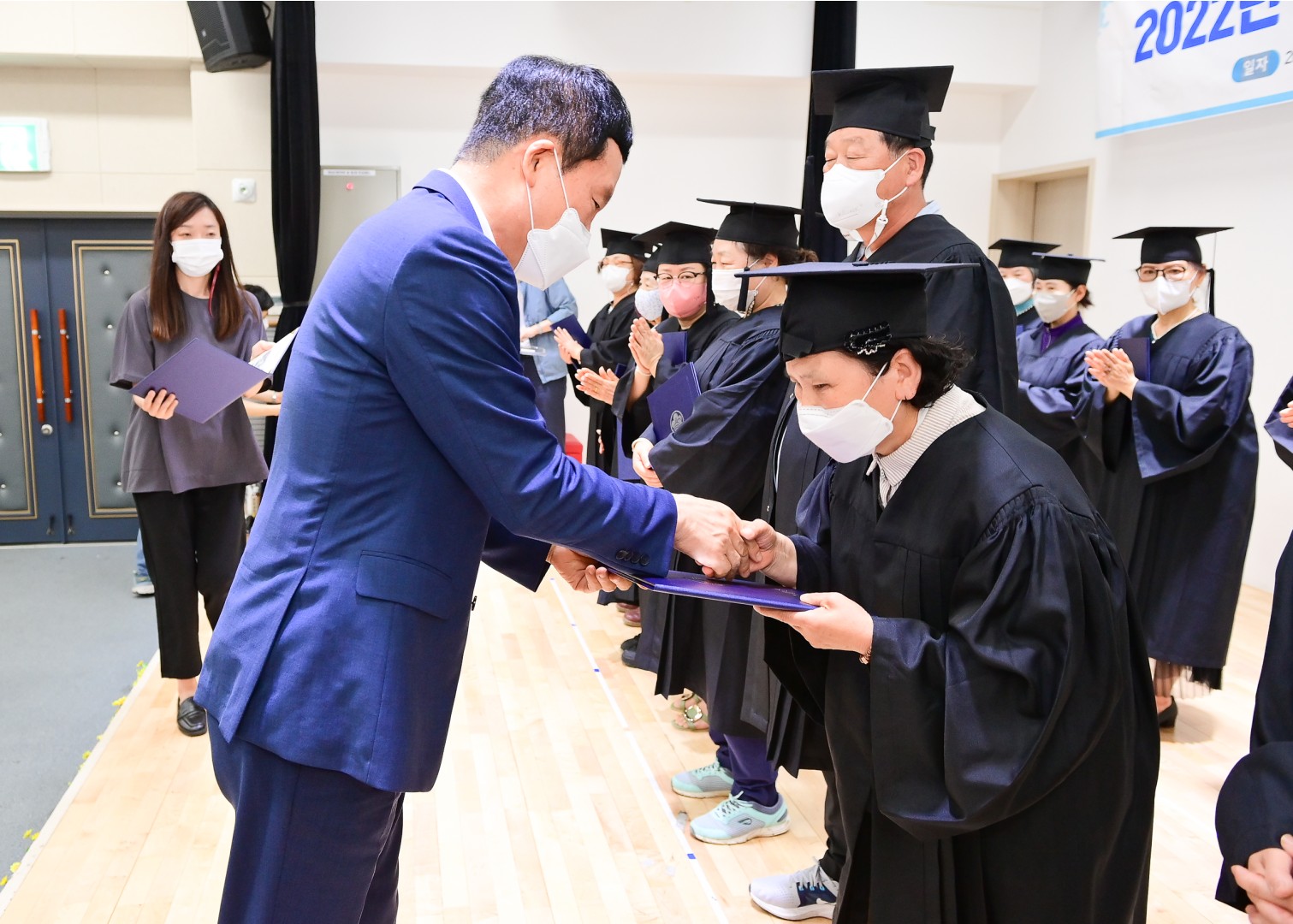반송1동 도시재생대학 수료식 19