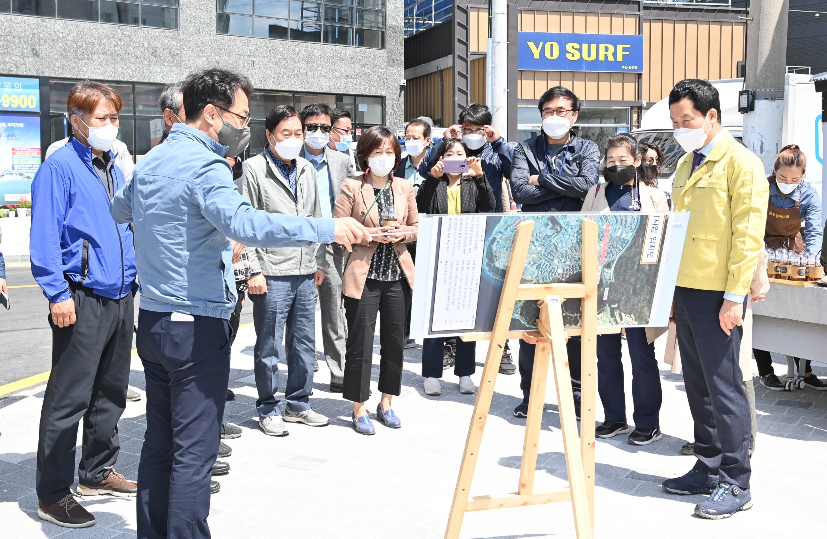 송정 도로개설 준공 7