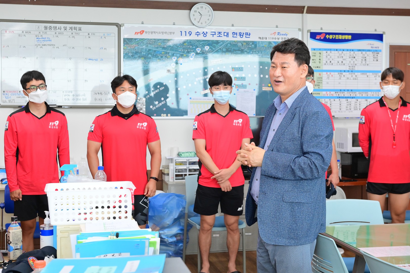 해수욕장 근무자 격려방문 11