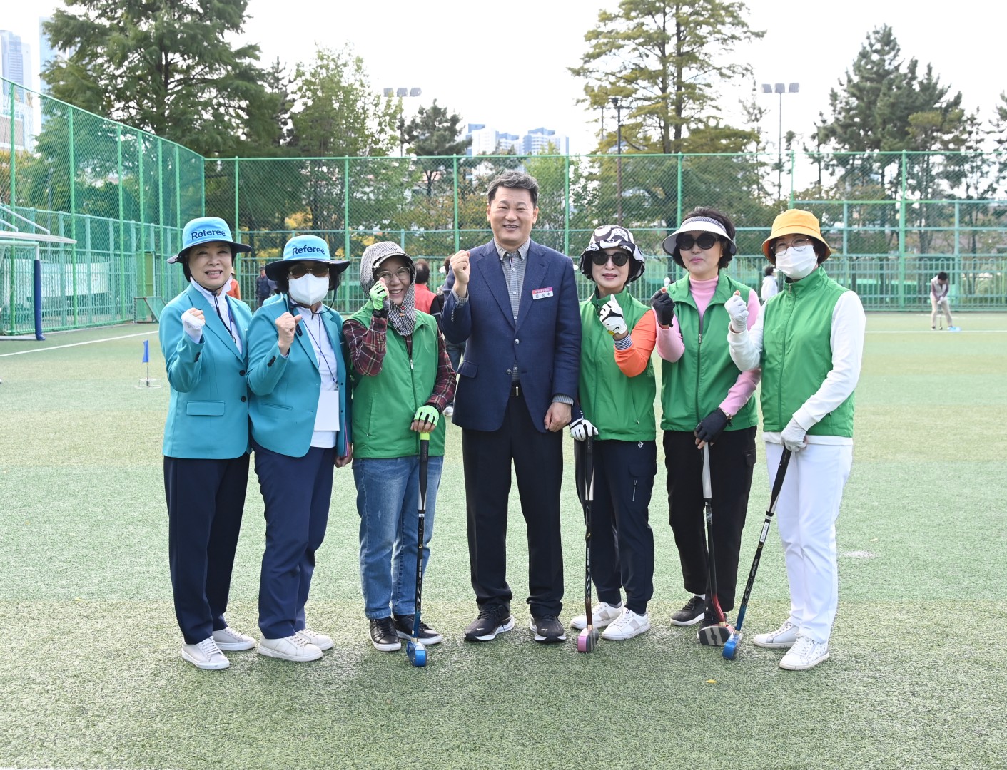 구청장배 그라운드골프대회 16