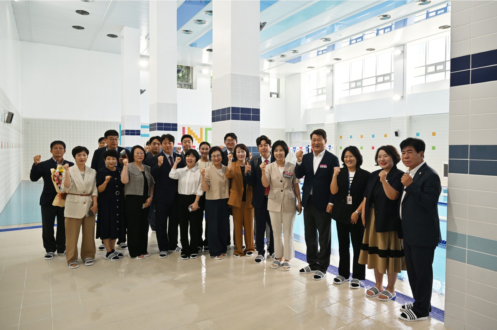 청소년수련관 수영장 재개장식 35