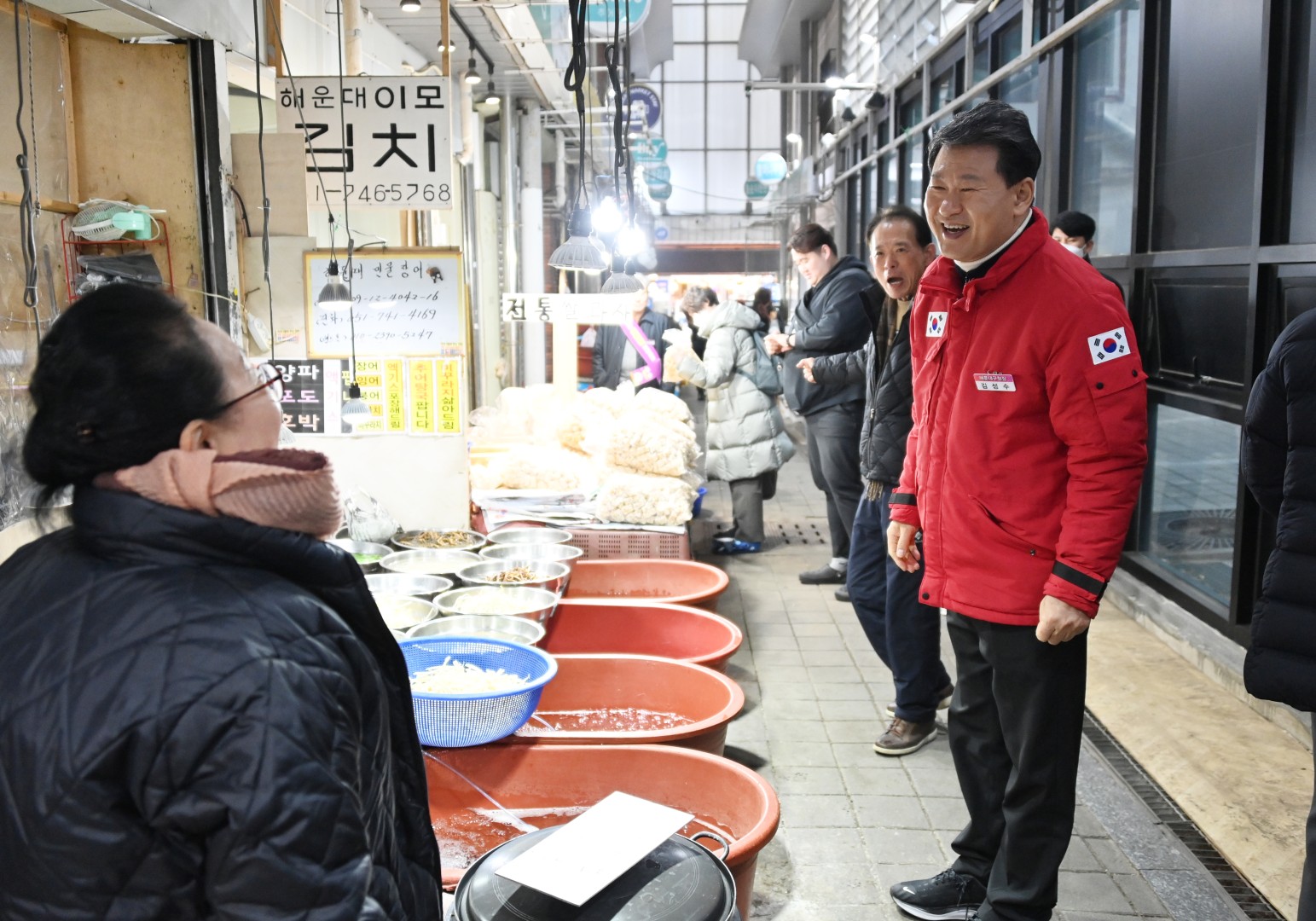 설 맞이 전통시장 방문(해운대시장) 17