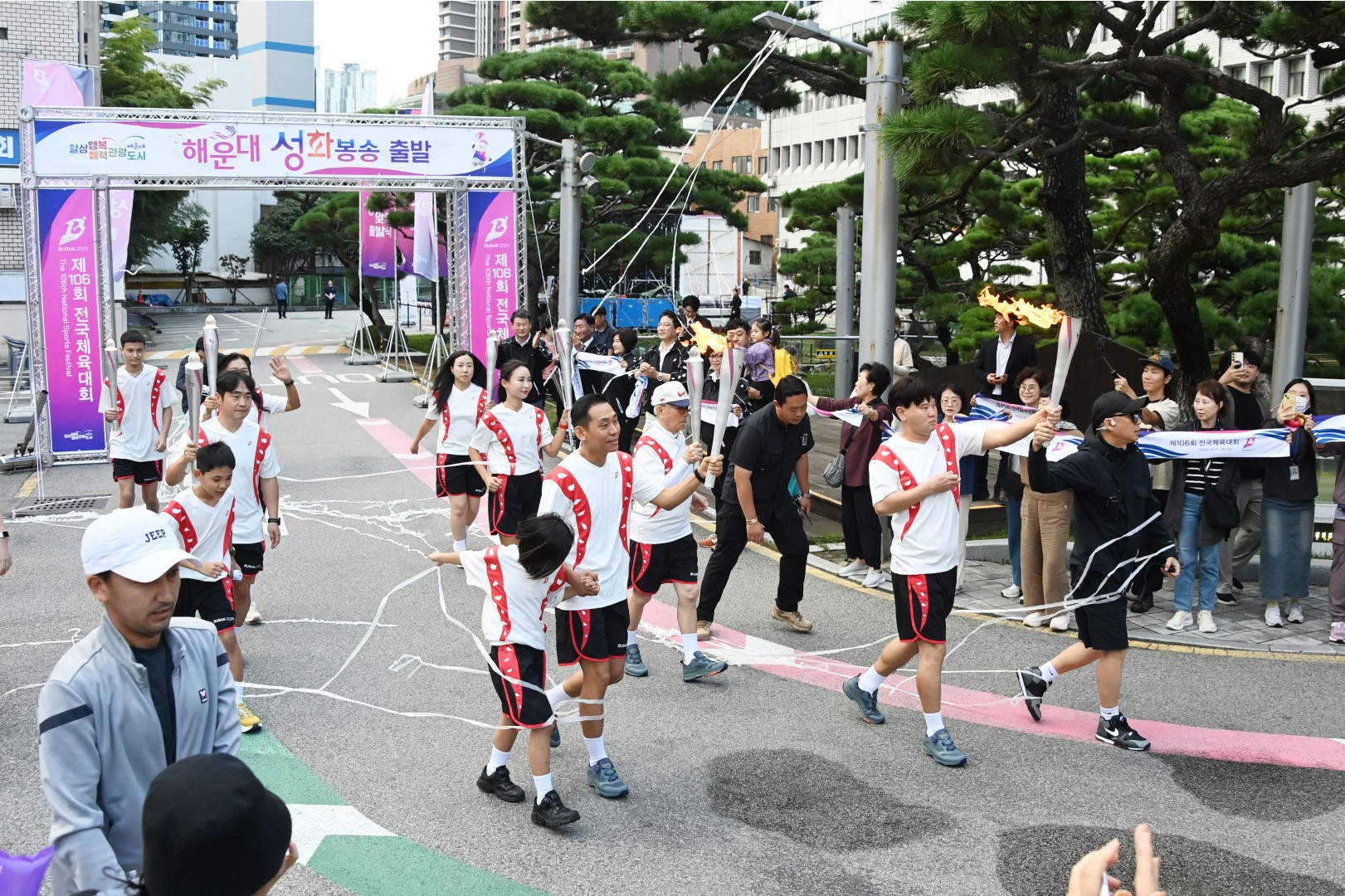 전국체전 성화봉송 맞이식 29