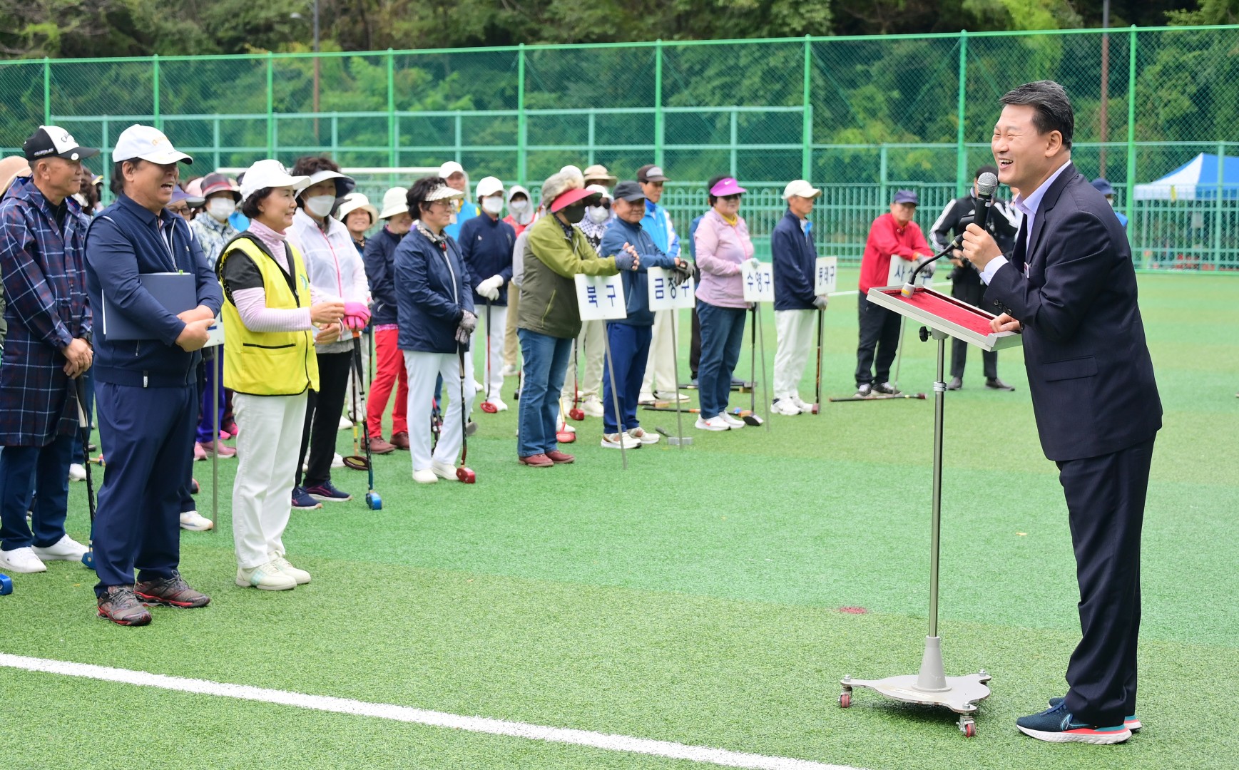 해운대구청장배 그라운드골프대회 11