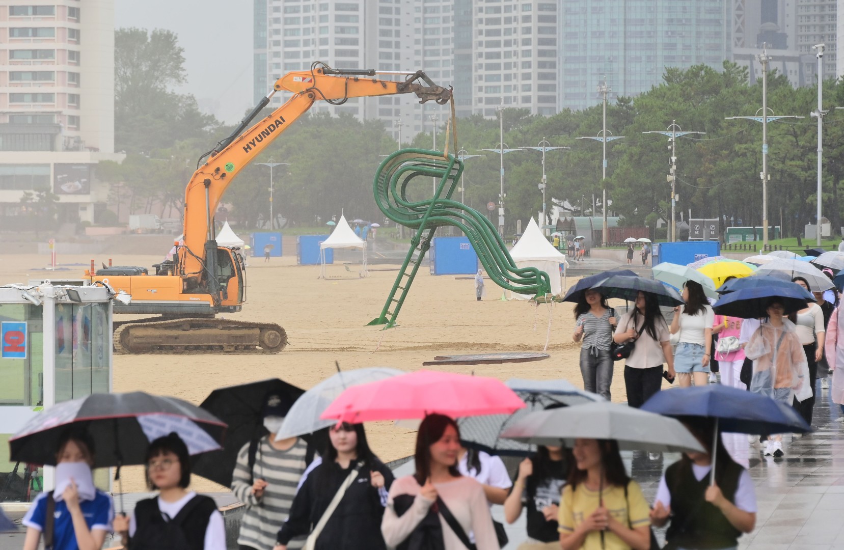 해운대해수욕장 폐장 8
