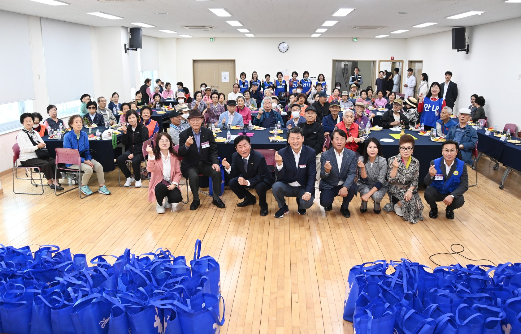 어르신孝 머리염색&사랑의 보양식 나눔 1