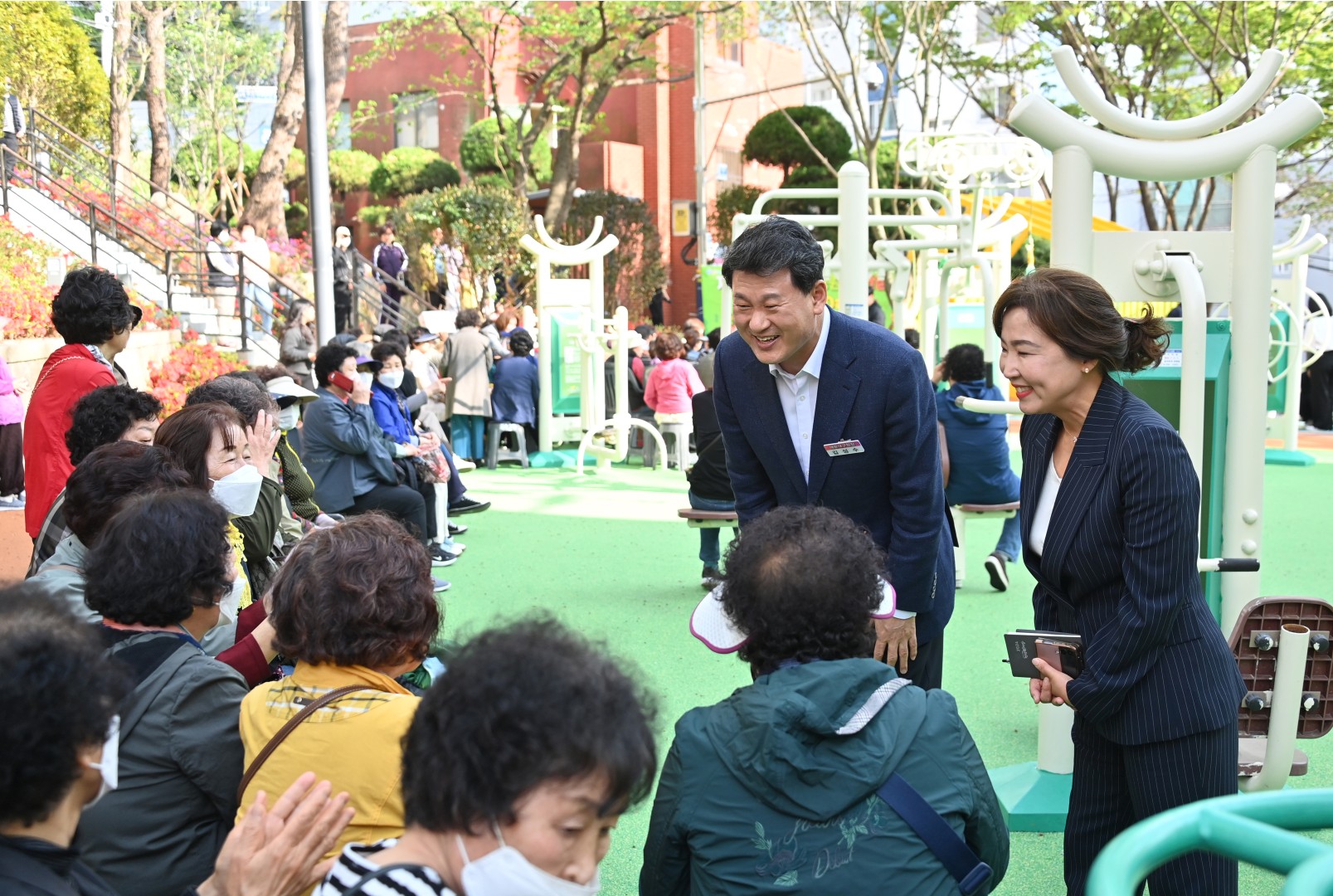 푸른숲공원 준공기념식 7