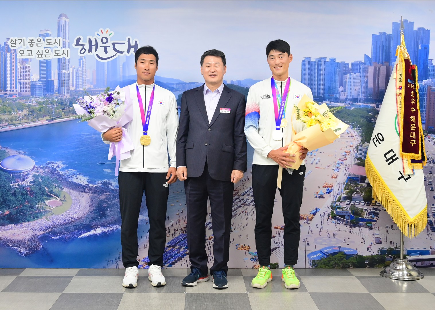 해운대구 요트실업팀 아시안게임·전국체전 우수 성적 축하 3