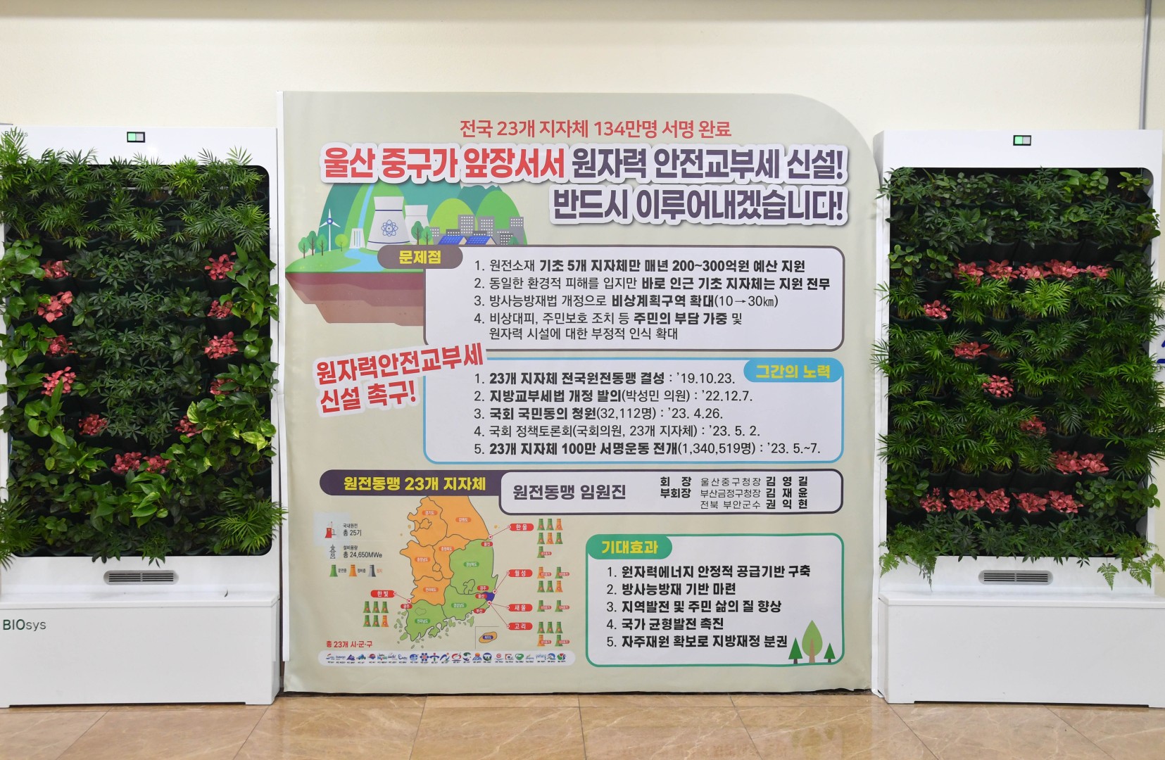 전국 원전 인근지역 동맹 행정협의회 출범식 및 정례회 10