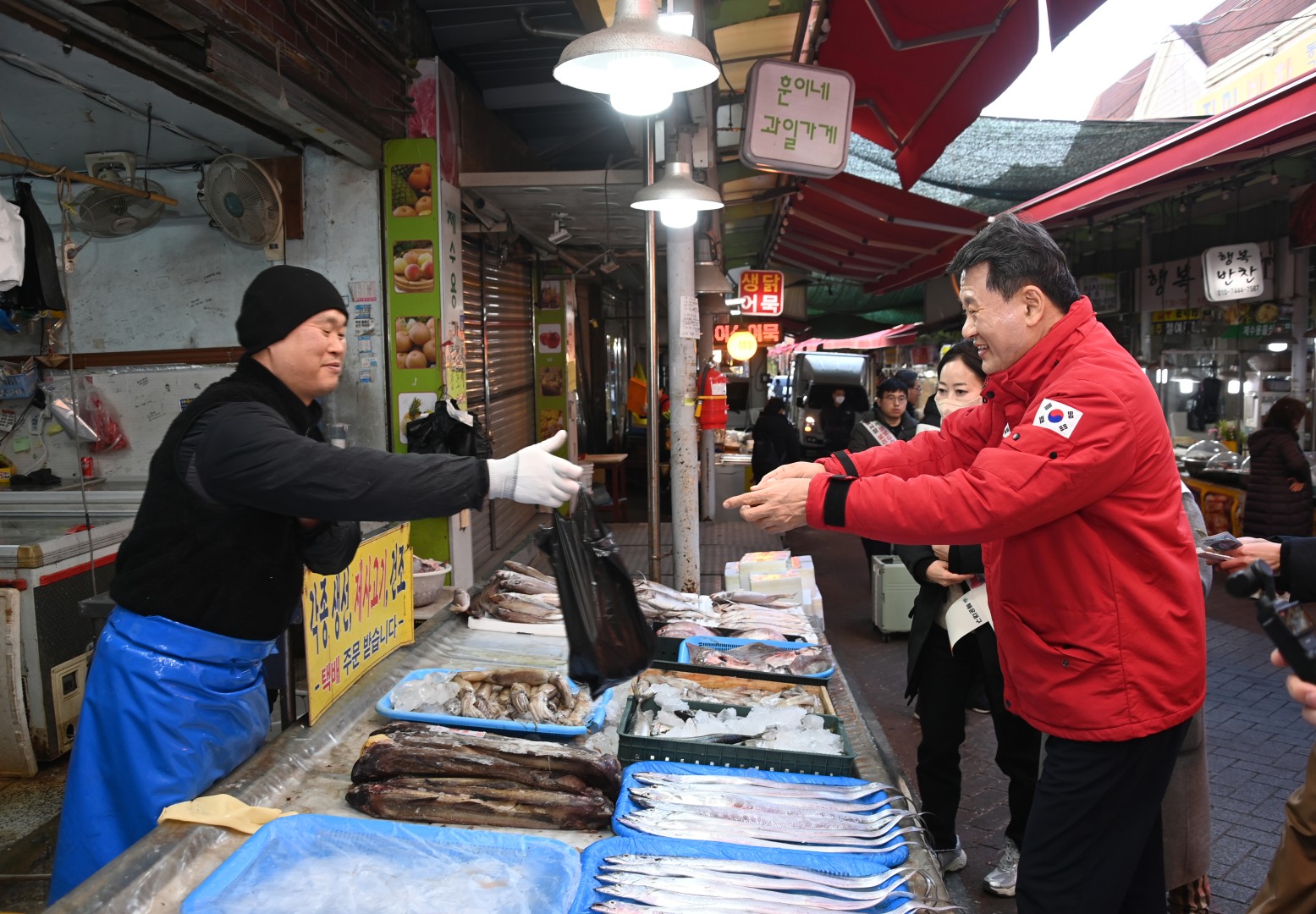 전통시장 방문(반여3동초록시장, 반여시장) 18