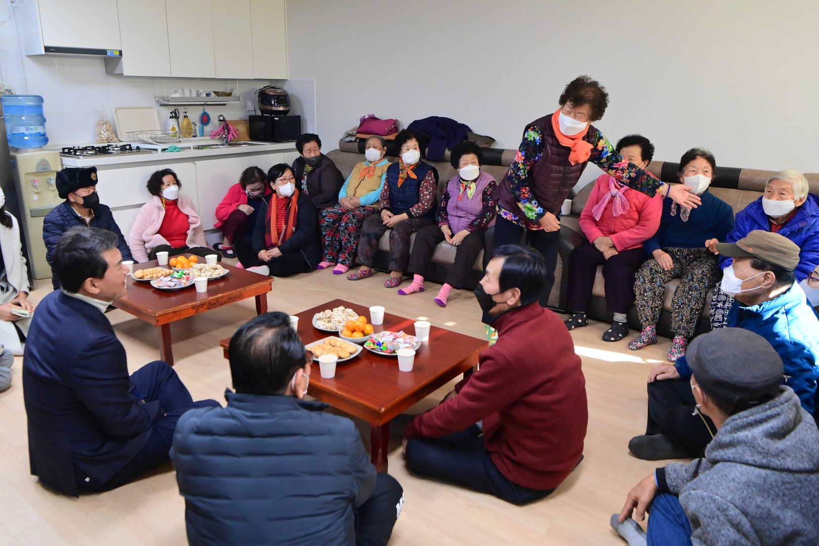 설맞이 경로당 방문 2