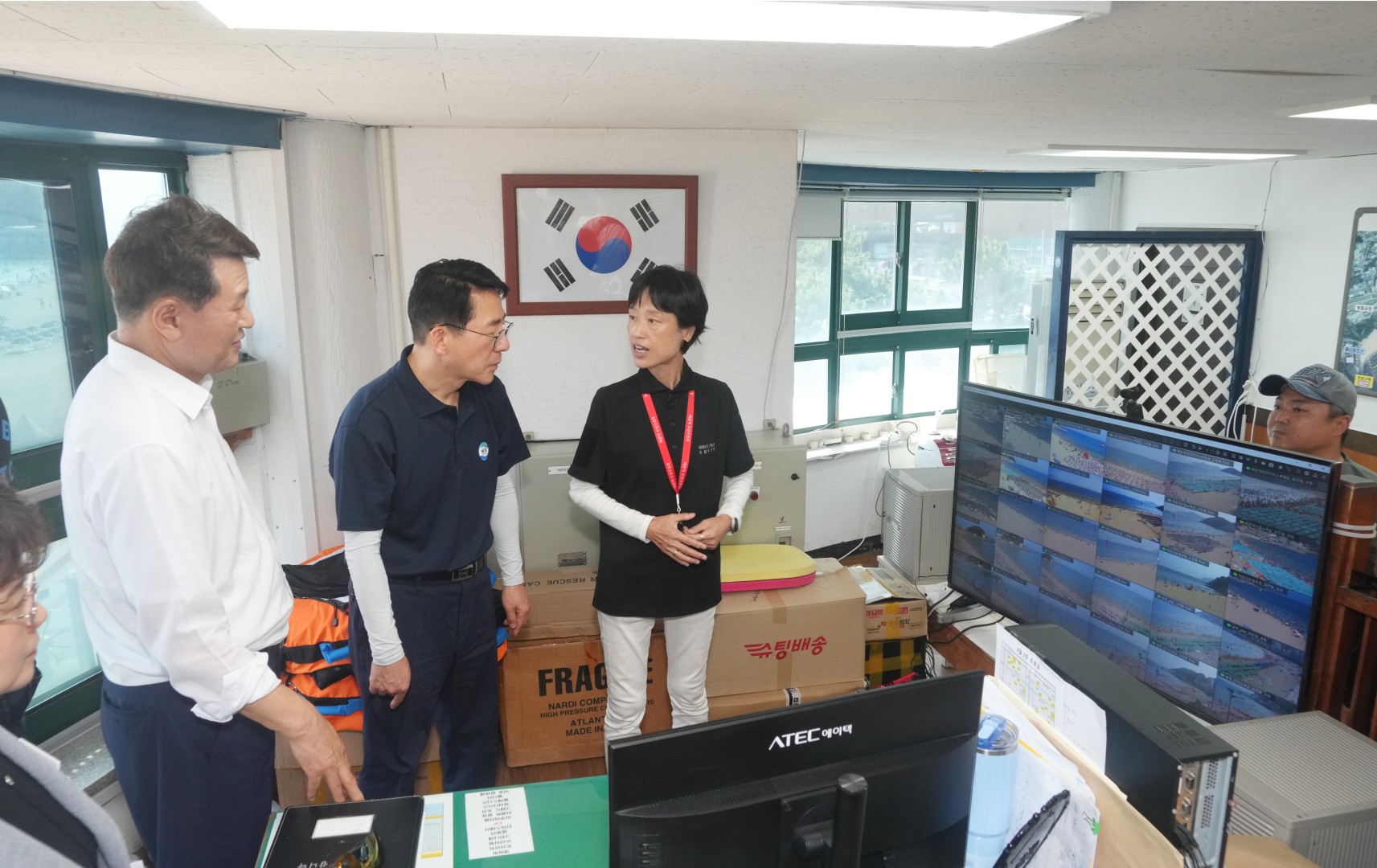해양수산부 장관 해수욕장 현장점검 및 격려 방문 16