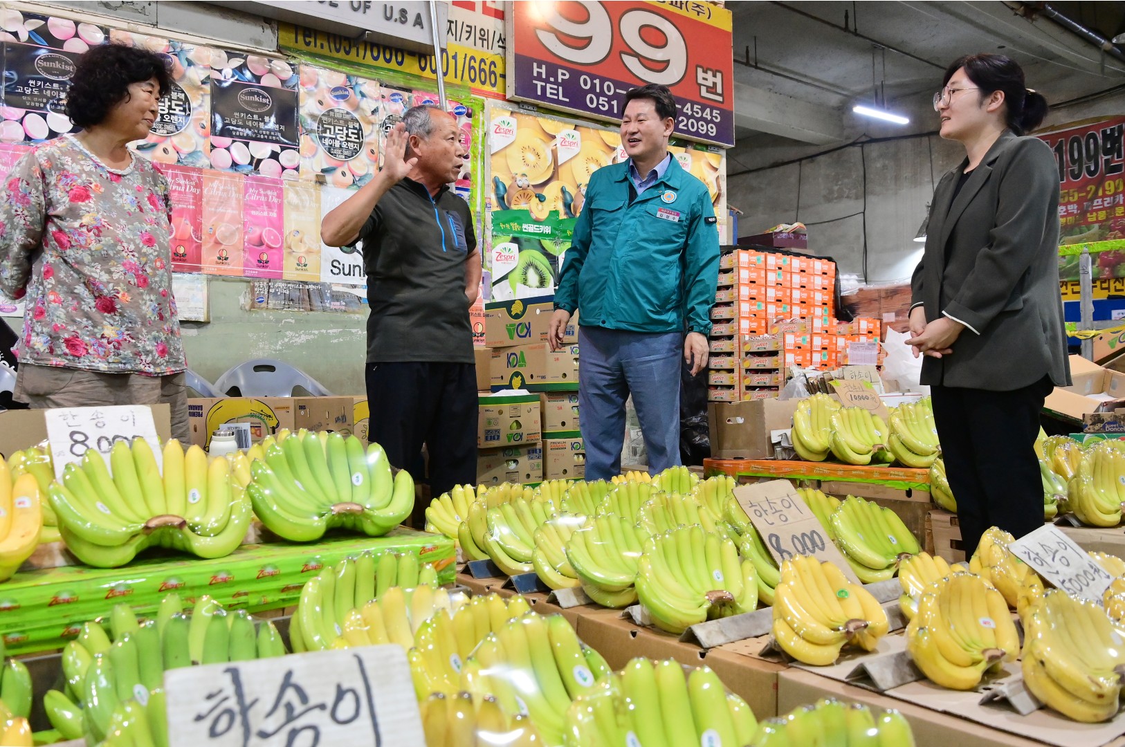 추석명절 전통시장 방문(반여농산물시장) 9