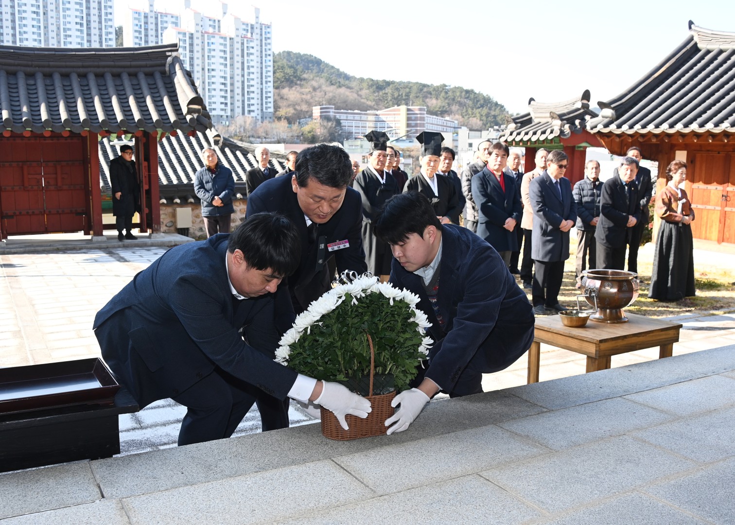 반송 삼절사 신년 참배 11