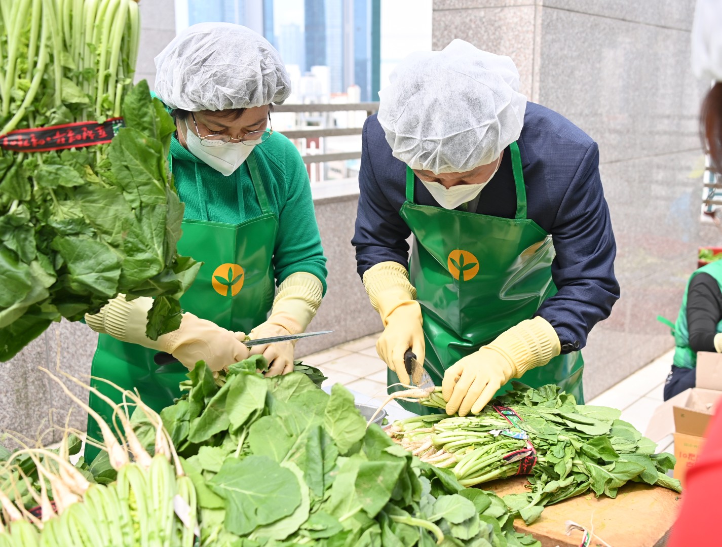 새마을부녀회 사랑나눔 계절김치 담그기 5
