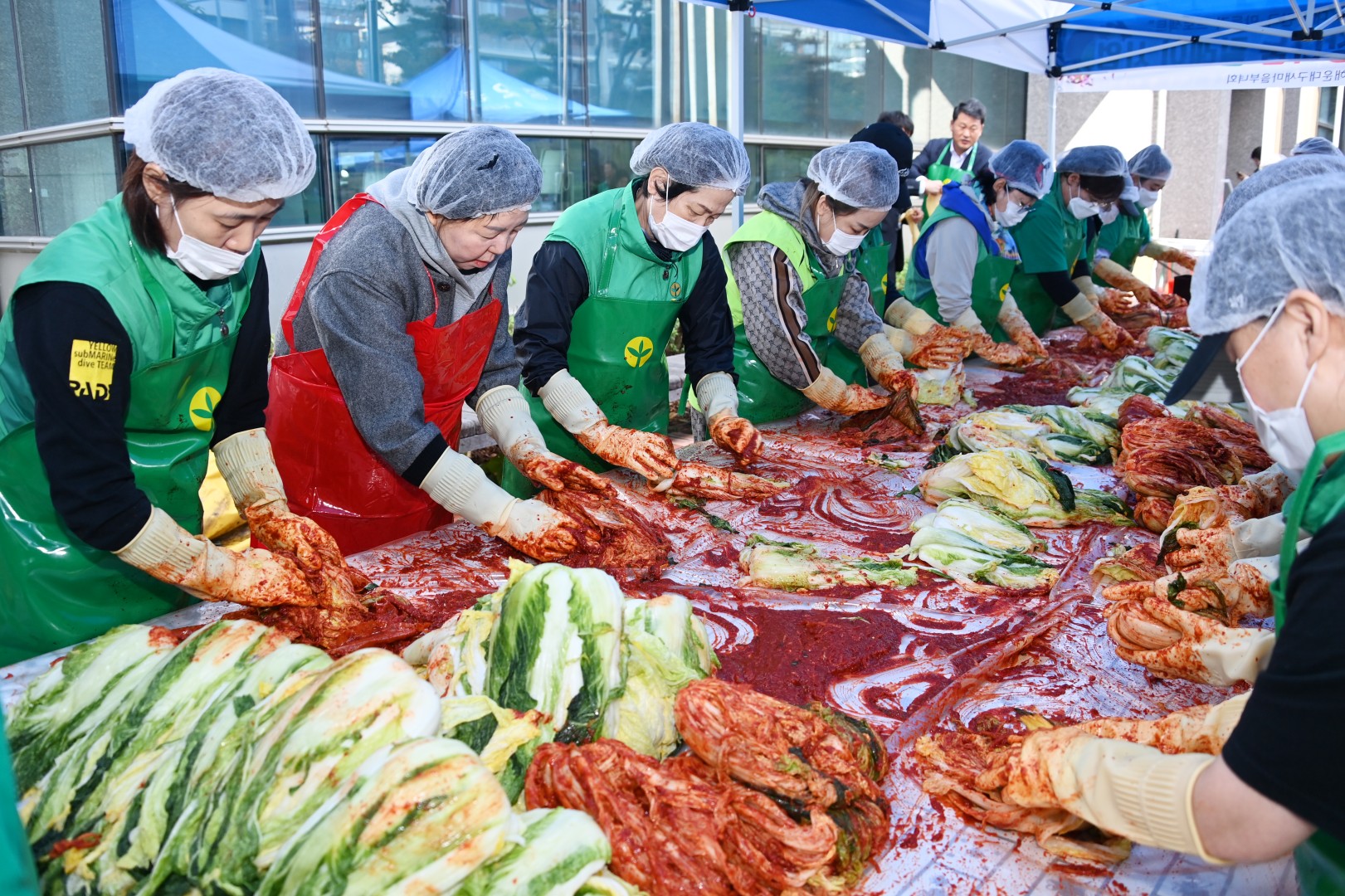 새마을부녀회 김장 나눔 행사 5