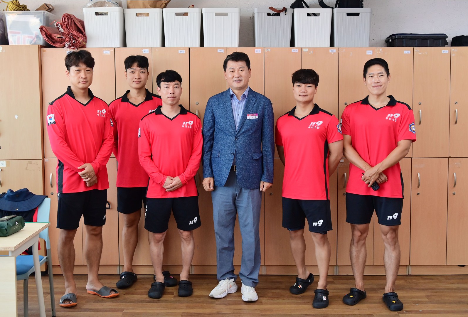 해수욕장 운영 유관기관 근무자 격려(해운대) 27
