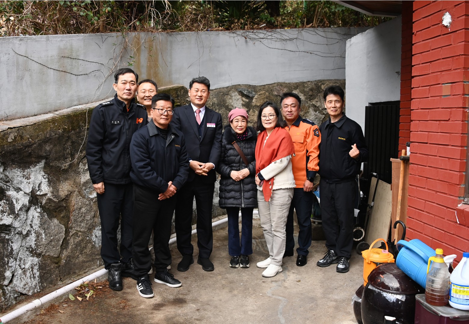 우1동 화재발생 집수리 입주식 21