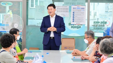 어르신공동작업장 격려방문