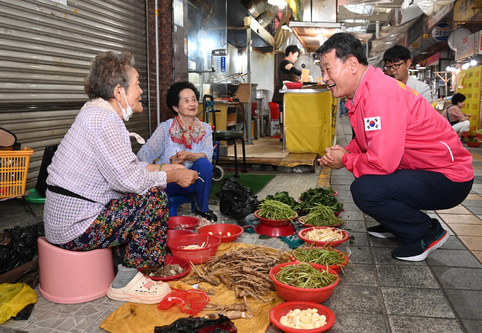 전통시장 방문(반송큰시장) 7
