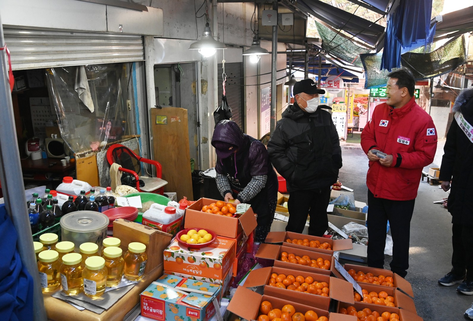전통시장 방문(반여3동초록시장, 반여시장) 15