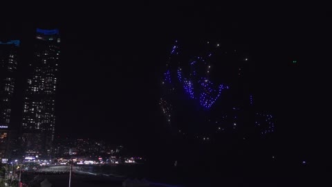 지스타 드론쇼 및 불꽃축제 5(2023.11)