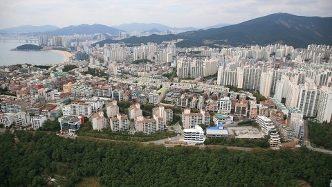 중동 일대 항공 촬영