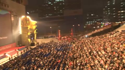2011년 부산국제영화제 개막식(2011.10)