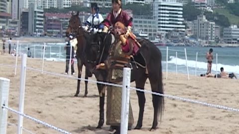 2009년 해운대해수욕장 개장식 행사 (저화질) 1(2009.07)
